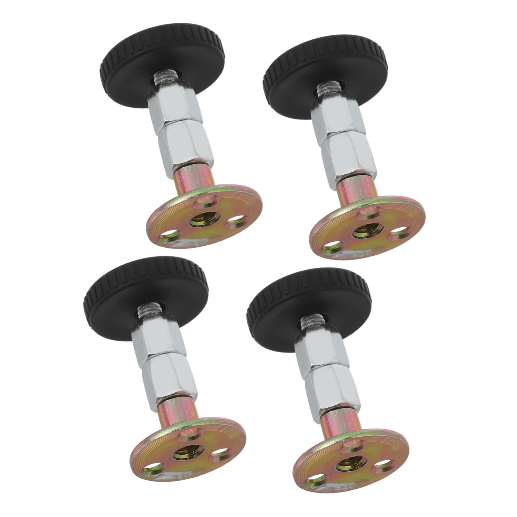 VICASKY 4pcs Adjustable Bed Stabilizer Shake Tool for Headboards Bed Frames Easy Self Adhesive Installation for Noise Reduction Improved Sleep Comfort