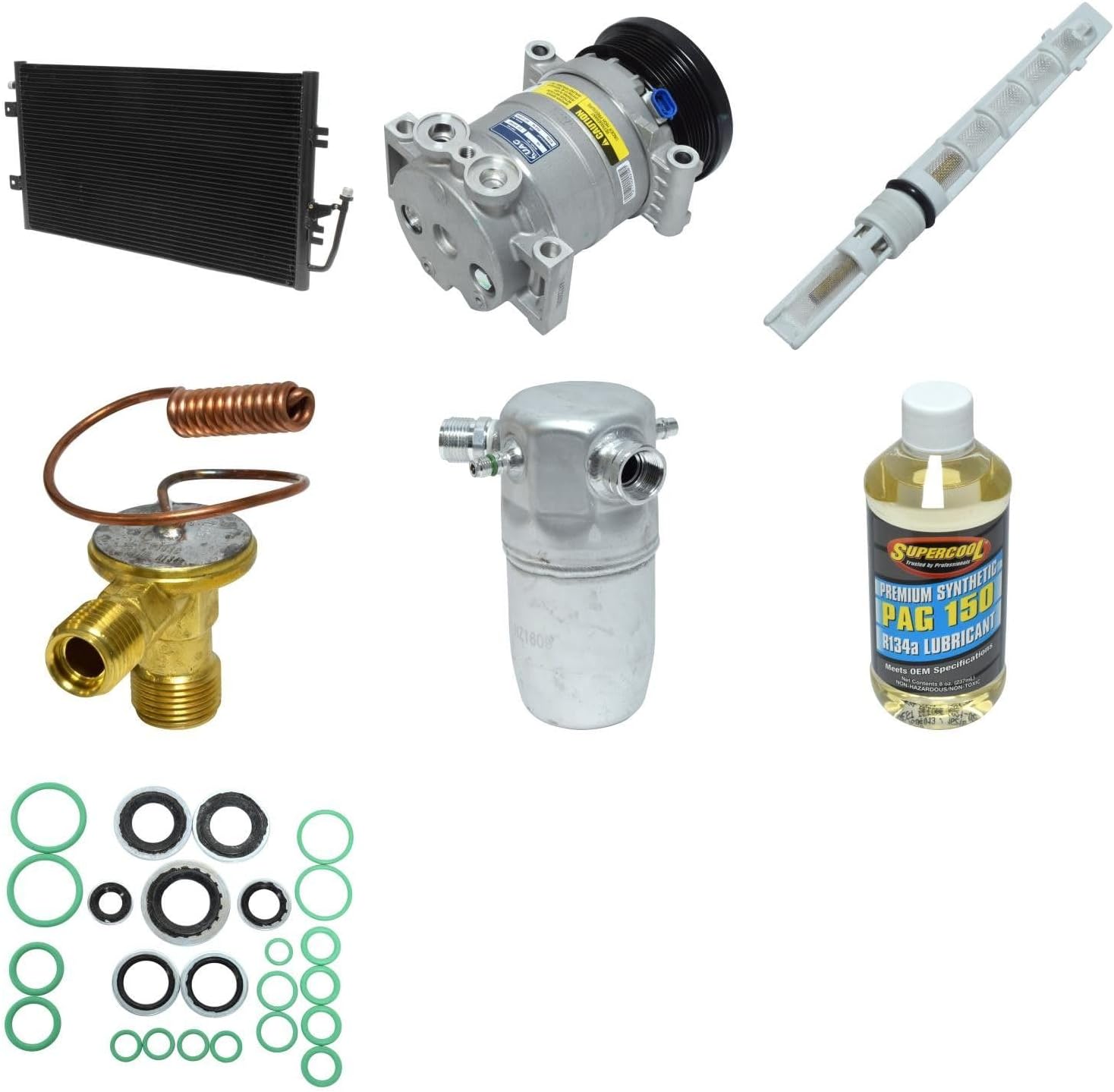 New A/C Compressor and Component Kit KT 1337A - Astro Safari