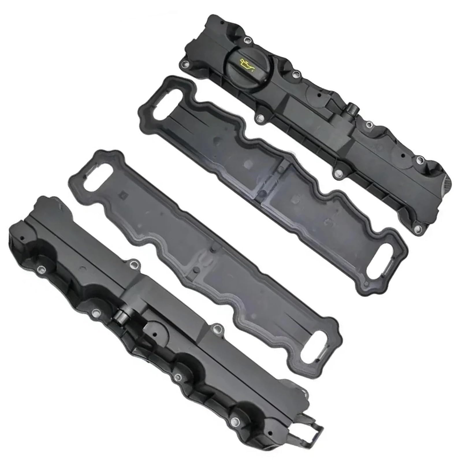 Junta Tapa Válvula Motor Un Par Junta Protectora Cámara Válvulas Escape Admisión Motor Para Citroen Para Fukang C3-XR 9658630480 9658651780