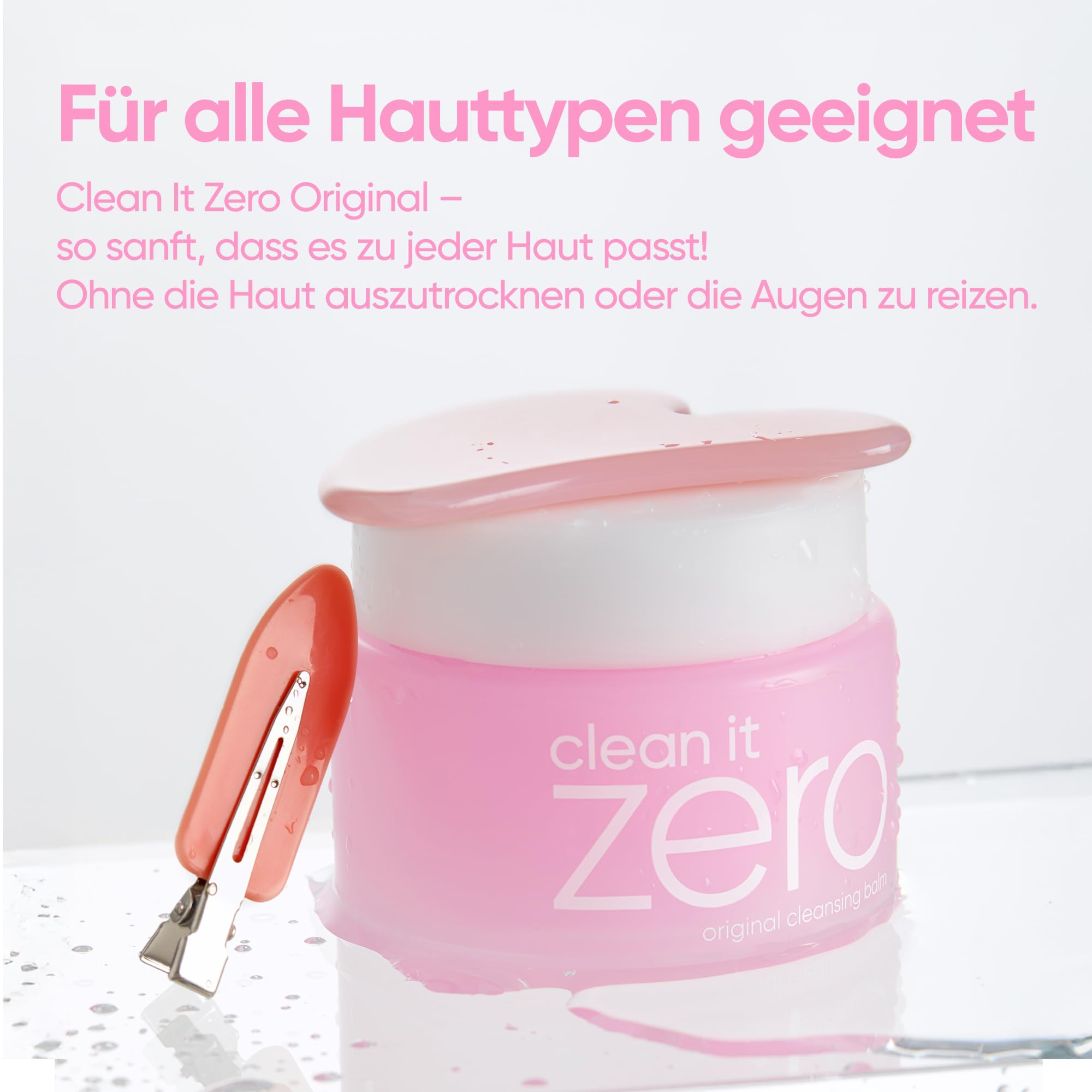 BANILA CO Clean It Zero Original Reinigungsbalsam | Veganer koreanischer Make-up-Entferner | Für alle Hauttypen | Mit Acerolakirsche & Vitamin C (180 ml)