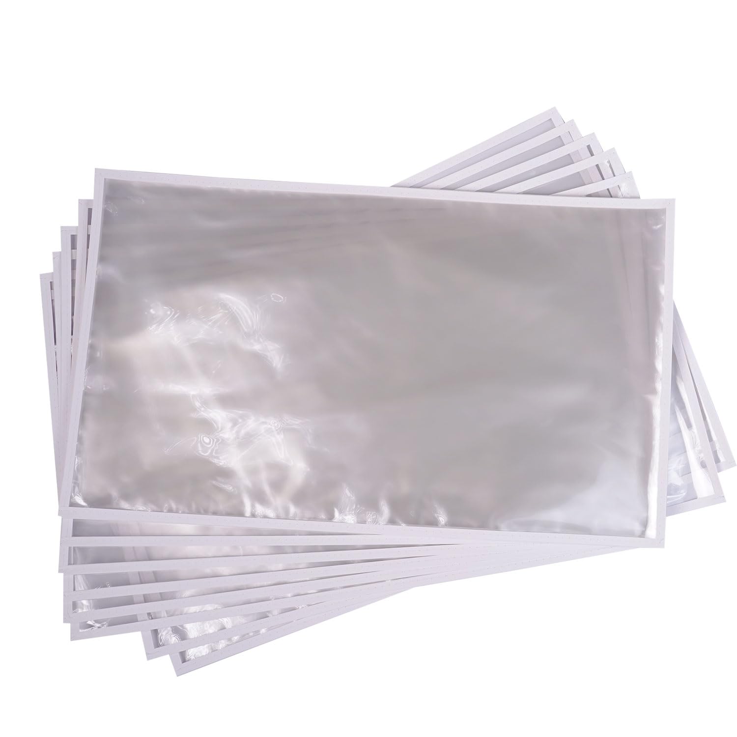 Obi Storage Bags, Clear Vinyl, 10-Piece Set