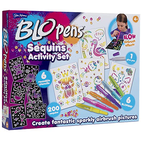 John Adams BLOPENS Sequins Activity Set Multicolor 11099 A4