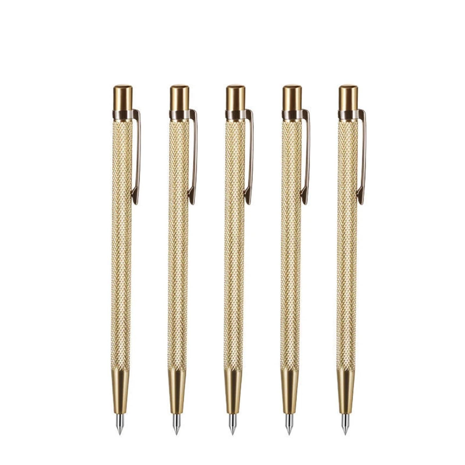 Weijiahuidf 5Pcs Scribing Pen Diamond Scribing Pen Tungsten Steel Tip Carbide Marker Engraving