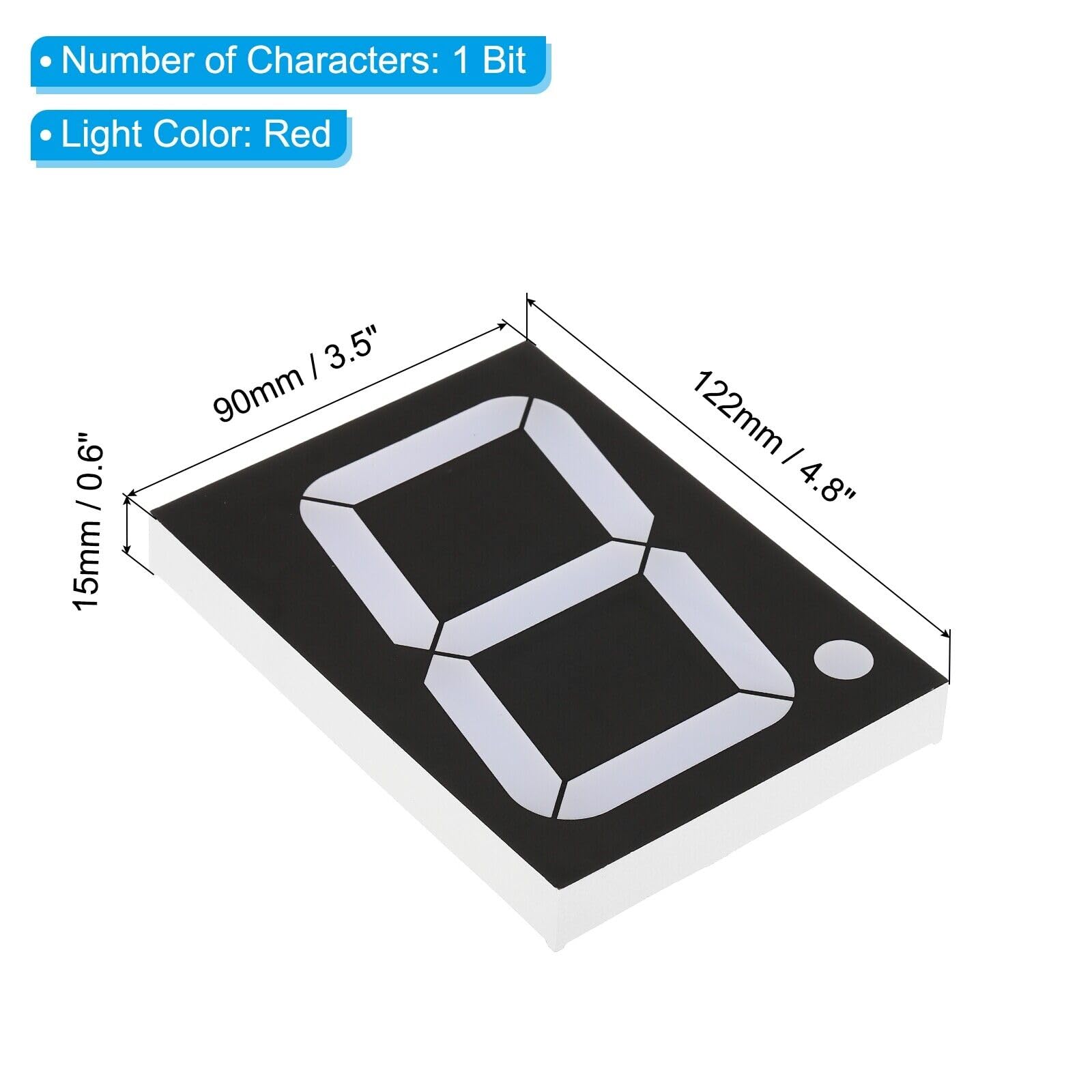 HDSP-B47G Display Modules - LED Character and Numeric Green 7-Segment 4 Character Common Cathode 2.2V 20mA 0.752