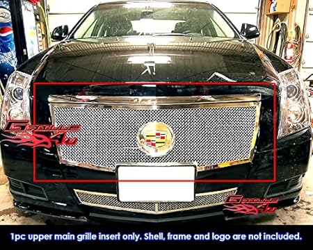 Amazon Co Jp Off Roader キャデラックcts 08 14に対応 メインアッパーステンレススチールクロムメッシュグリルインサート Orgr J19 t 車 バイク Amazon Co Jp Off Roader キャデラックcts 08 14に対応 メインアッパーステンレススチールクロムメッシュグリルインサート Orgr J19 t 車 バイク