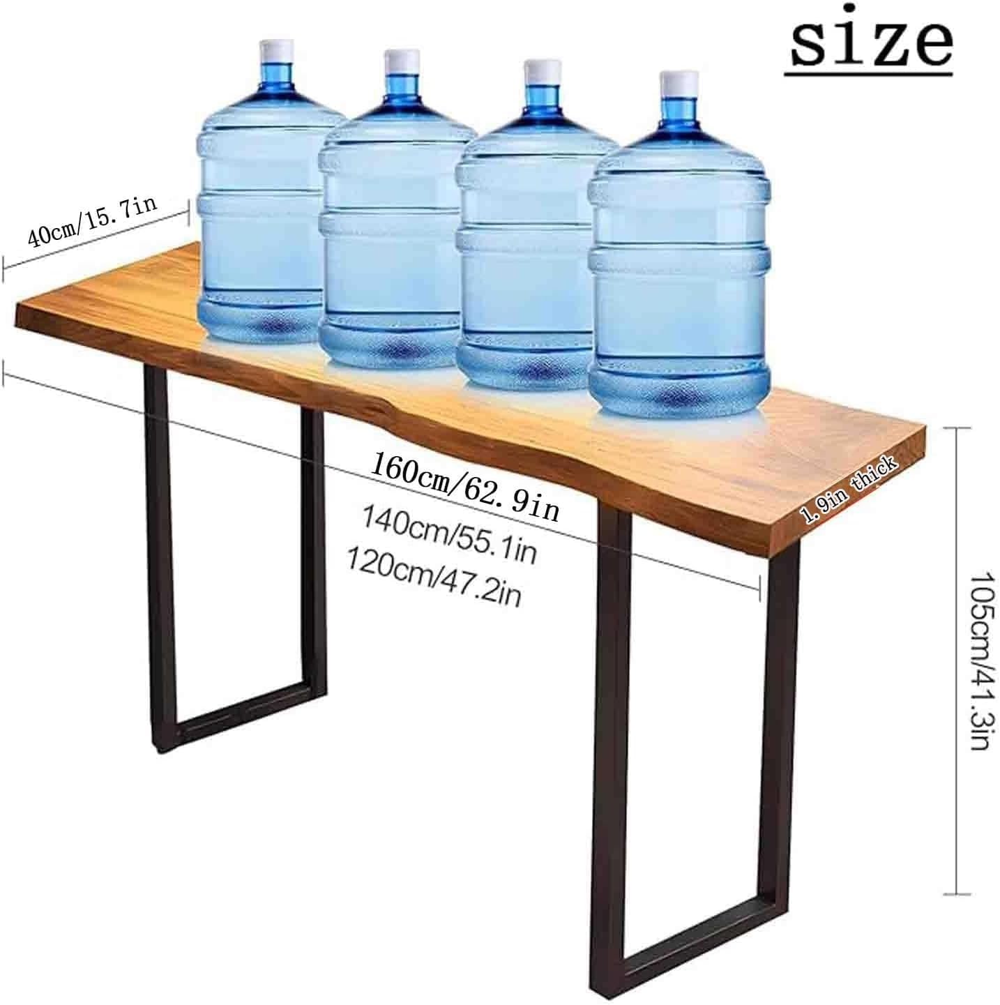 Mesas de barra de madera maciza, bares, restaurantes, bares, cafeterías, mesas, sillas, mesas altas,120cm