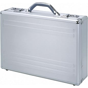 Alumaxx Kronos Laptop Briefcase - Silver