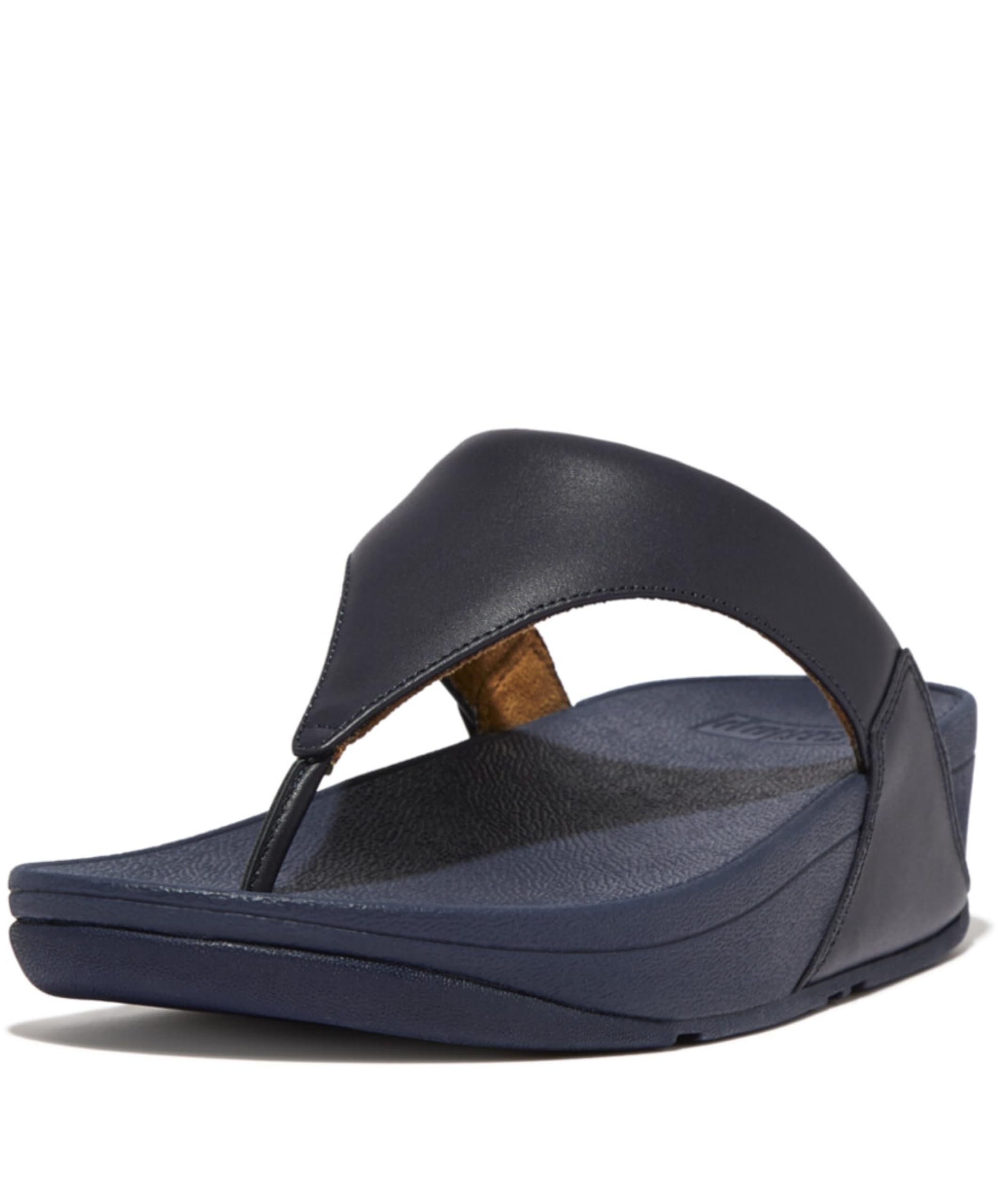 FitFlop Lulu Leather Toe Post womens Flip-Flop
