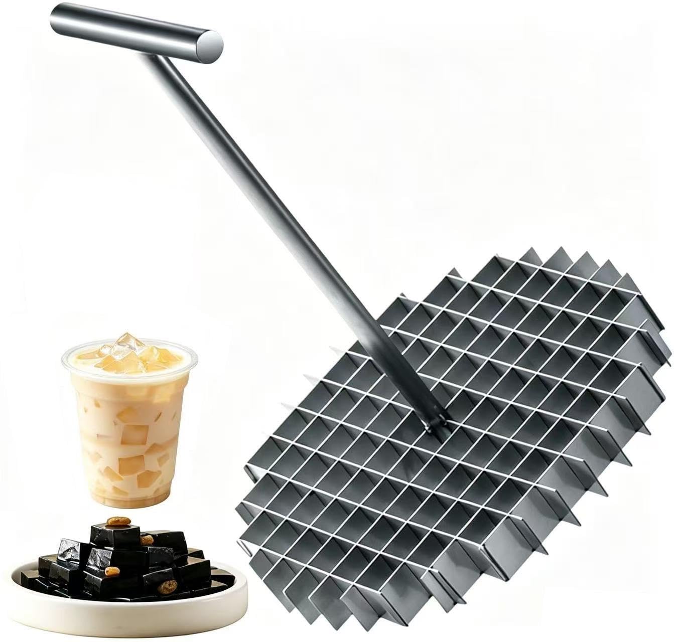 Cuchillo de Rejilla de Acero Inoxidable for Cortar pudín, Queso