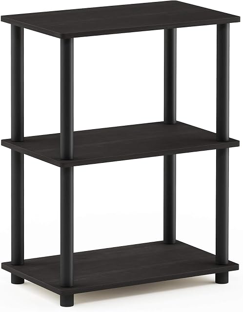 Furinno Toolless Shelves, Wood, Espresso/Black, one size