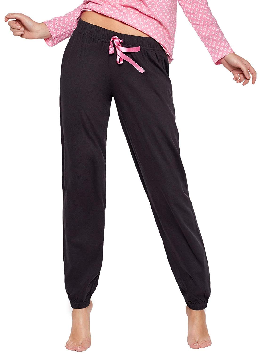 Moonline moderner und bequemer Damen Pyjama/Shorty, mit weicher Baumwolle, Verschiedene Modelle