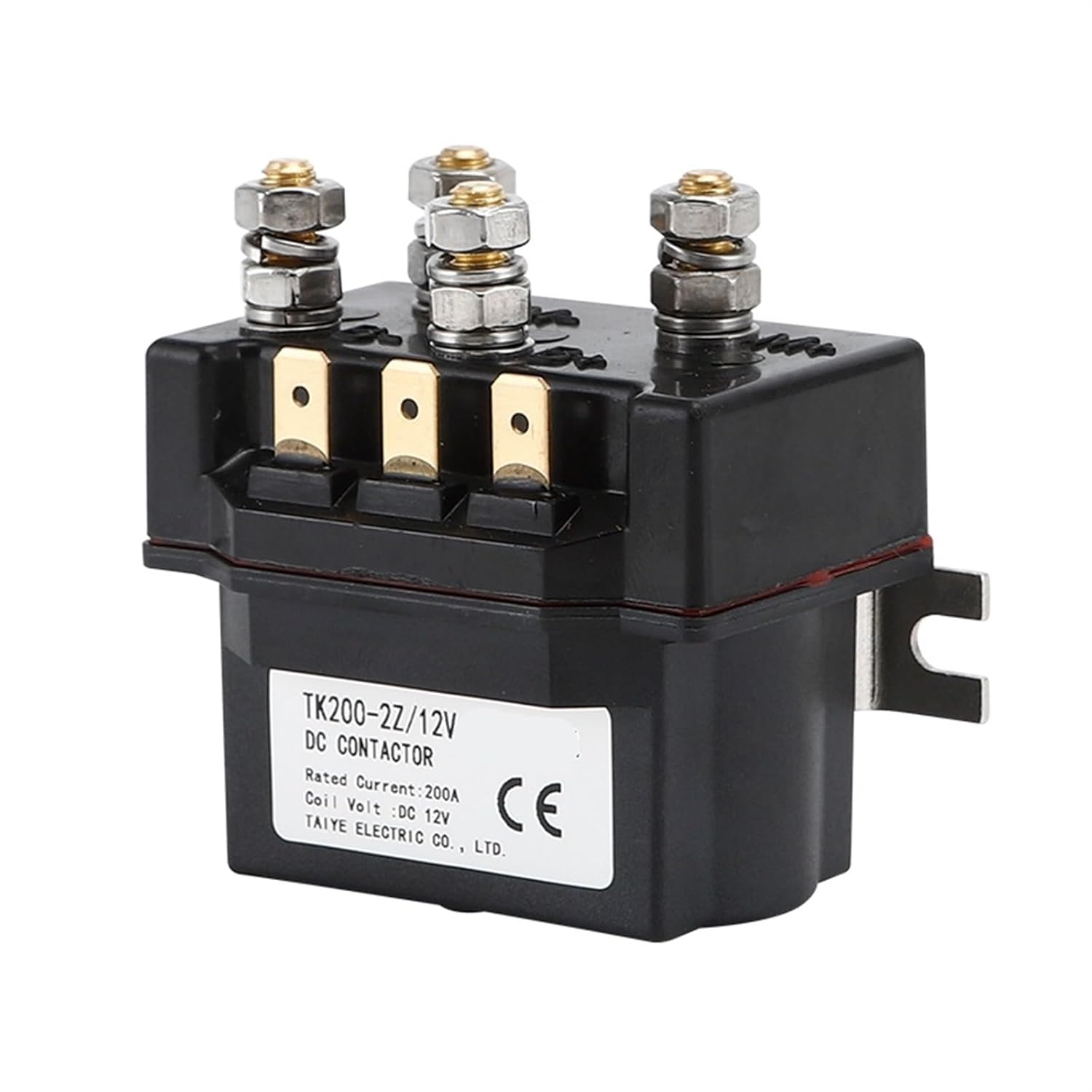 TK200-2Z DC 2 Phase Magnetic Intermittently Contactor 200A 12/24/36/48/60VDC TK200-2Z 1Pcs(12V)
