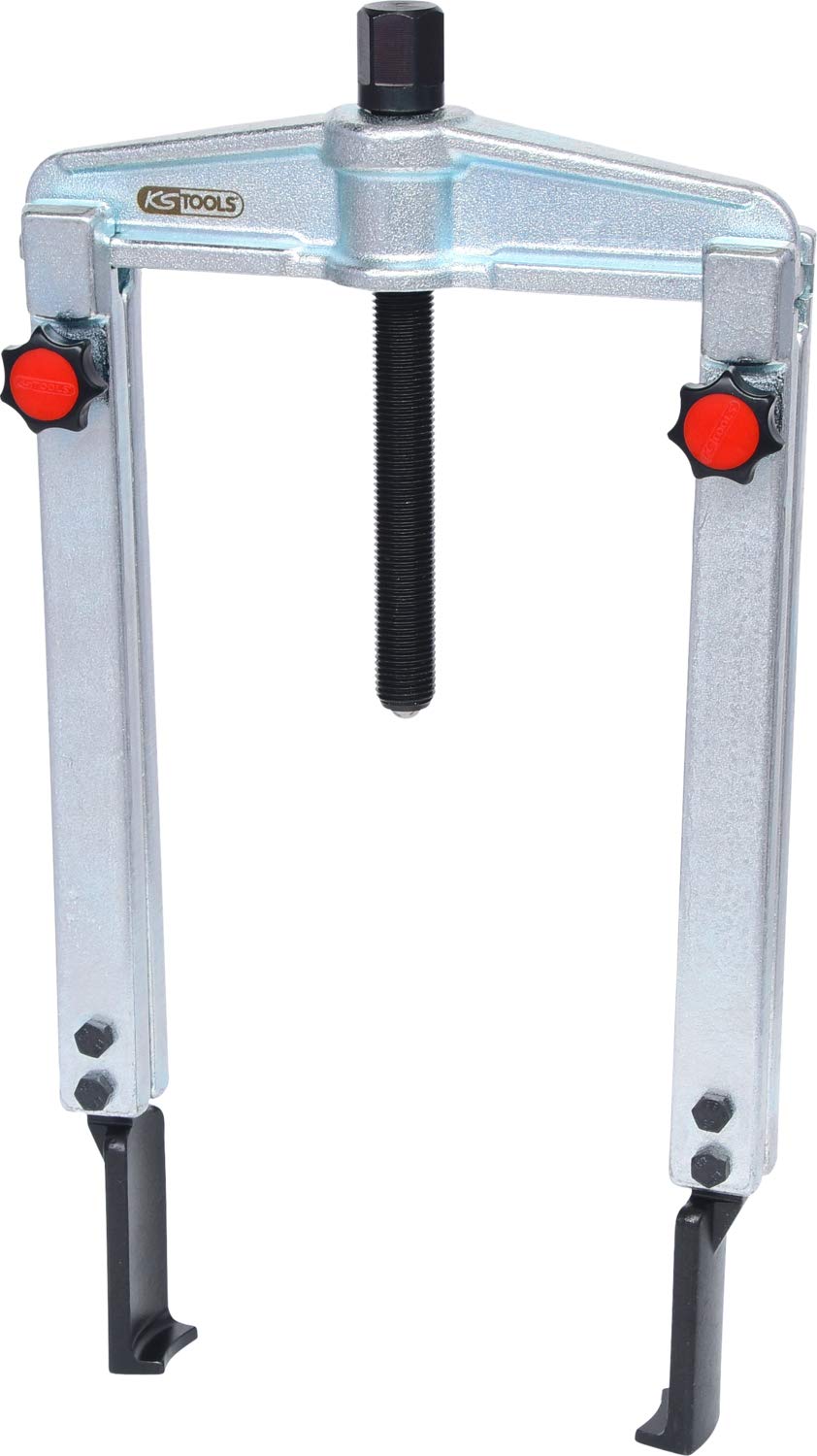 KS Tools 620.0017 Quick adjustment universal 2 arm puller set with narrow and extended legs, 25-130 mm, 250 mm