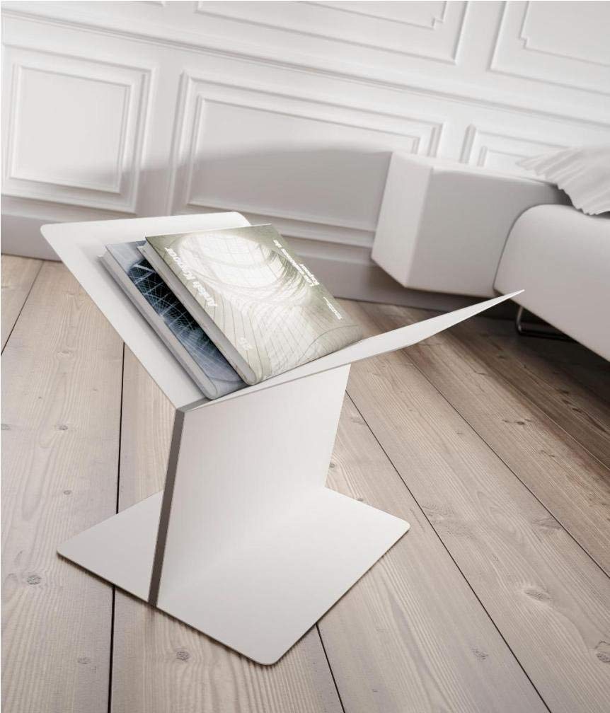 Indian Decor - Magazine Rack/Side Table/Corner Table/Y Shaped Table/Magazine Holder - White-image-40