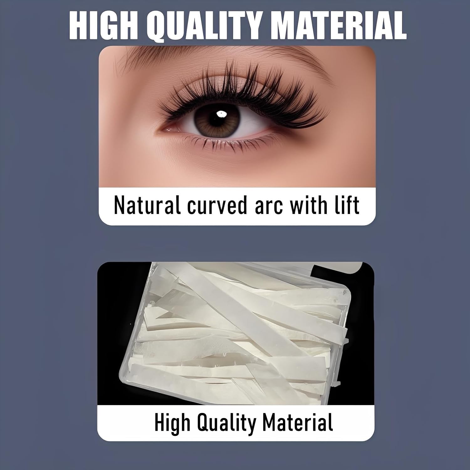 1000PCS Lash Lift Paper Strips,Reusable Lash Lift Tools,Eyelash Lifting Lashes Lift Ribbon,Preventing EyeLashes from Popping Out.