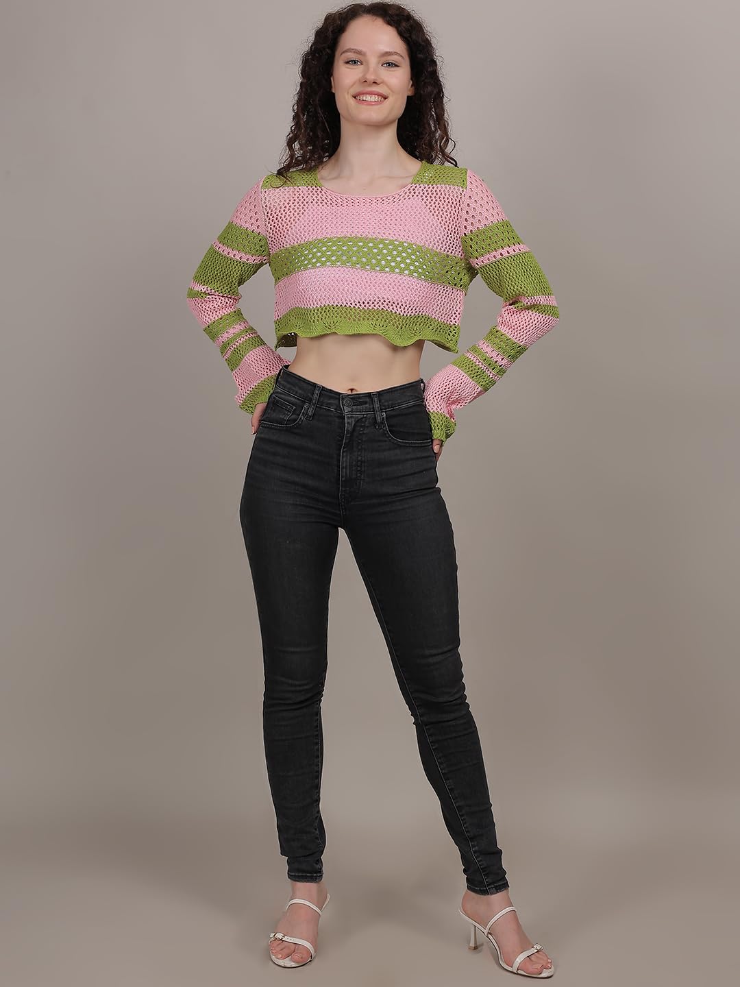 Fabme Women's Crochet Top - Image 2 thumbnail