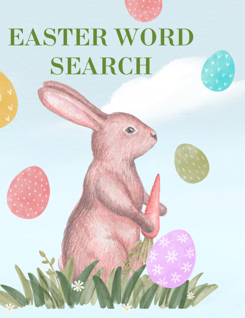 Easter Word Search: Easter Word Search, Easter word search,Easter gift, Easter Baskets, Easter Fun, word search fun for kids and adults