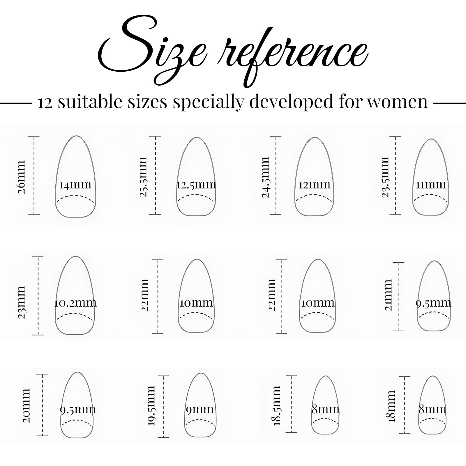 24Pcs Dark Green Press On Nails Medium Almond French Fake Nails with Star Design for Party Holiday & Daily Wear for Women - Image 2