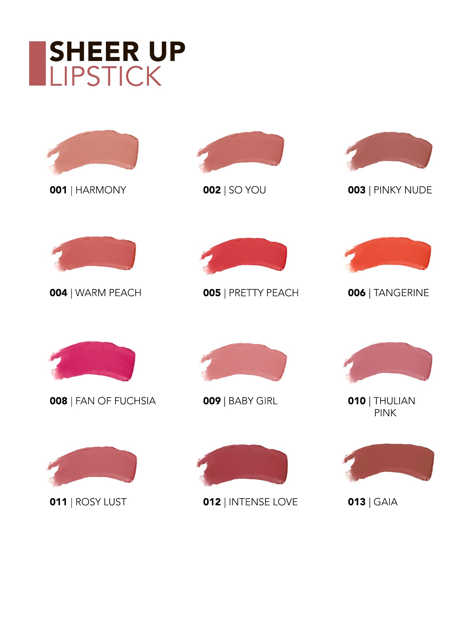 Flormar Nemlendirici Parlak Ruj- Sheer Up Lipstick - 022 Daring Whisper - 8682536097949