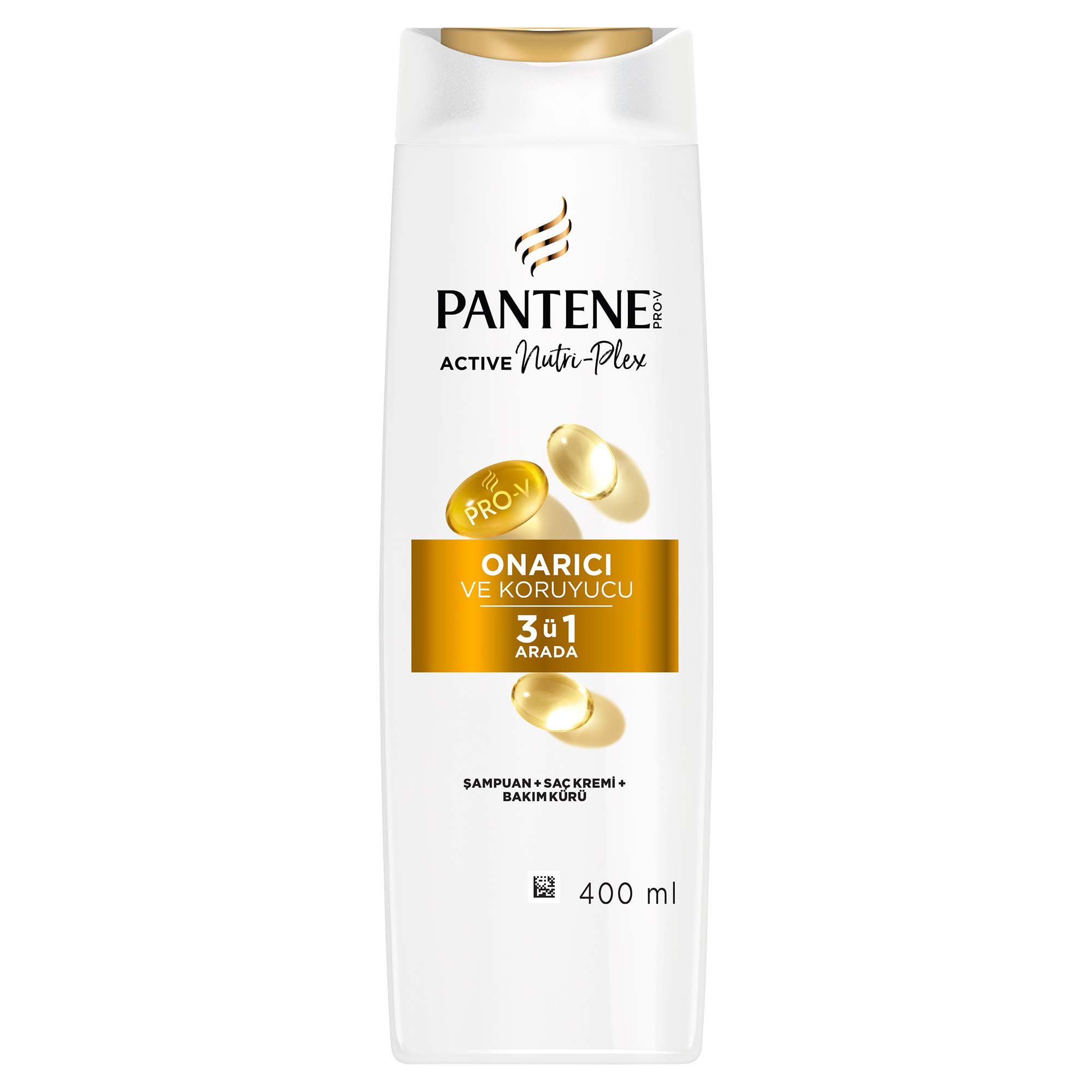 PANTENE Onarıcı & Koruyucu 3'ü 1 Arada Şampuan 400 ml