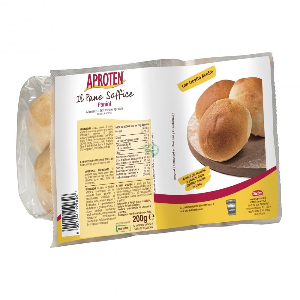 (heinz Italia) Aproten Panini 4 X 50 G