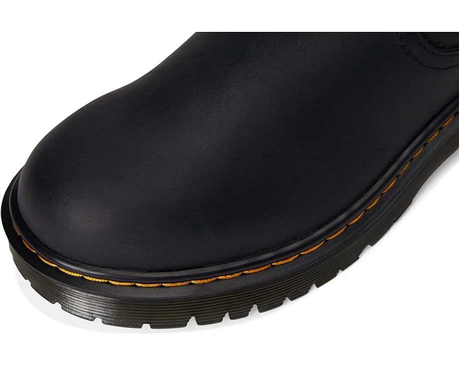Dr. Martens Kid's Collection Genaya Rigger Boots (Big Kid) - Top View