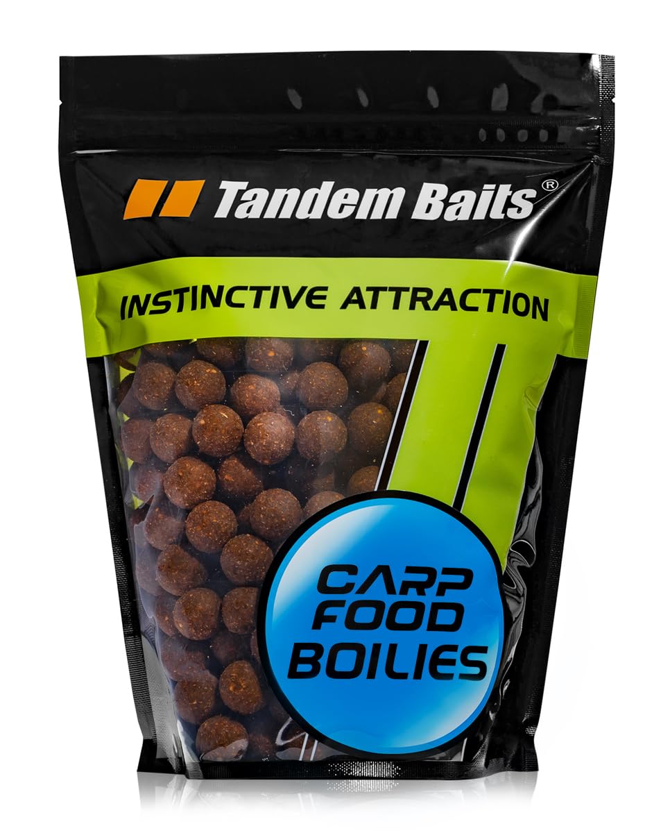 Tandem Baits Carp Food Boilies Tasty Boilies For Carp Fishing Bait Lure Attractant For Big Fish Fishing Carp & Fishing Accessories Pure Krill 18 mm 1 kg