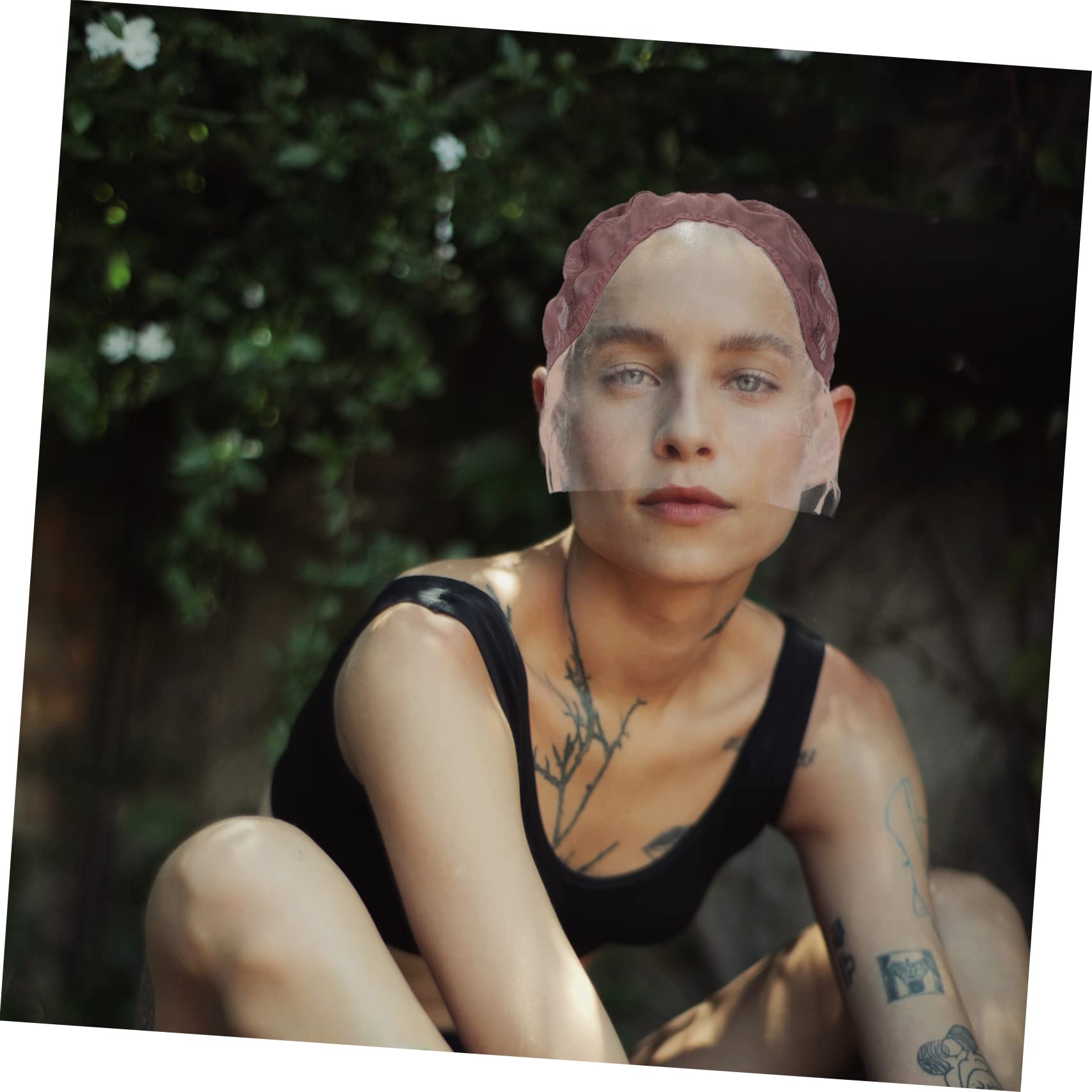 MUSISALY Lace Wig Hair Net Adjustable Wig Net Caps Soft Mesh Cap Breathable Wig Making Net Comfortable for Long/short Hair