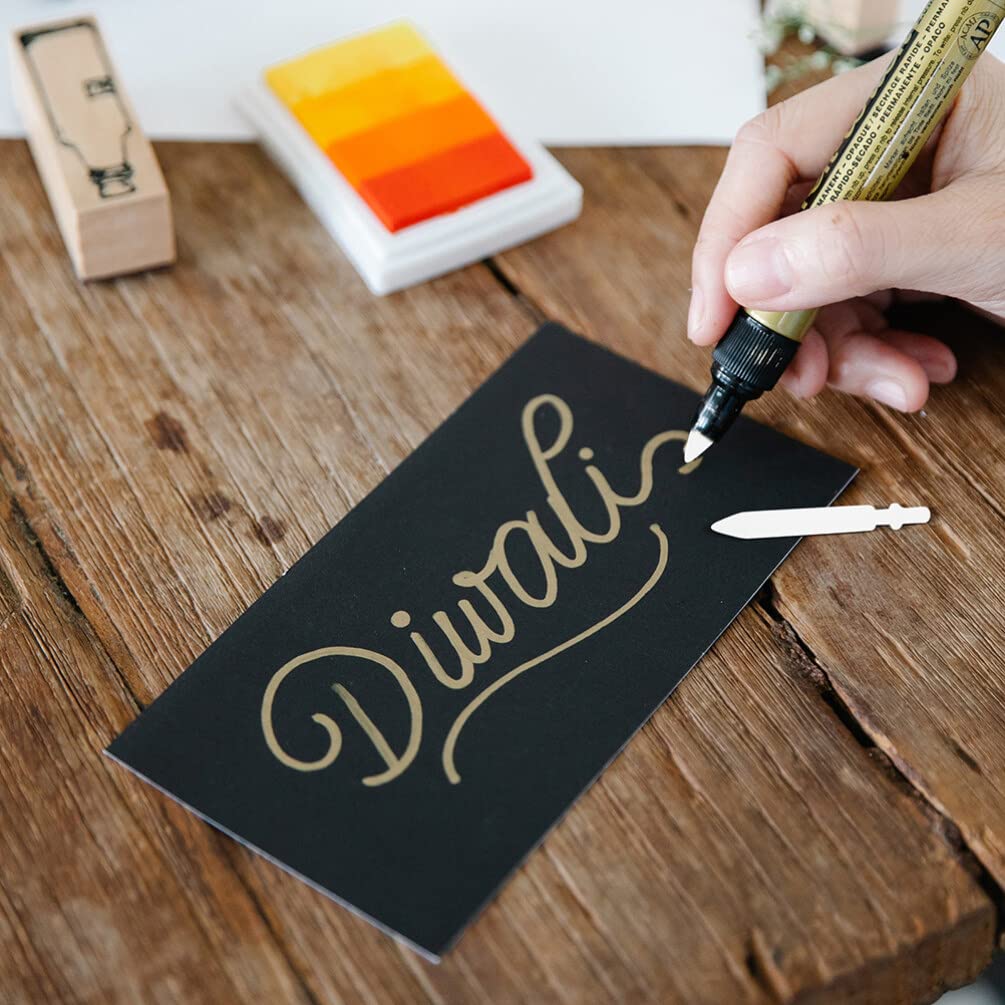 30 Stück Ersatzspitzen Für Lackmarker - Flexible Spitzen Für Künstler & Kalligraphen