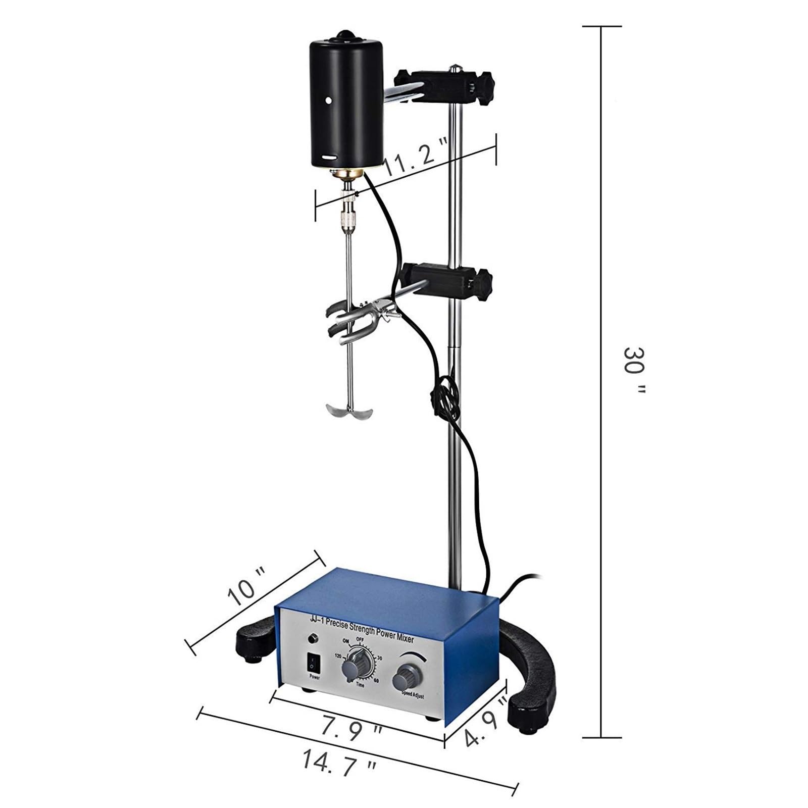 Agitador eléctrico de 3000RPM, agitador magnético, mezclador for laboratorio químico biológico médico