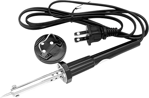 Performance Tool Kit de soldador 1485 de 120 voltios, ideal para trabajos pequeños e incluye descanso para usar cuando la herramienta está caliente