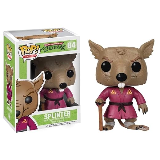 Funko Pop Television Tmnt Splinter Vinyl Figure