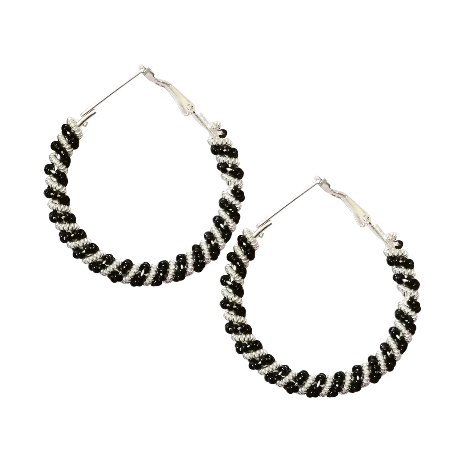 Forty Hands Women & Girls Stylish Earrings (Black) (B09X5Z89Z8) Amazon Price History, Amazon Price Tracker