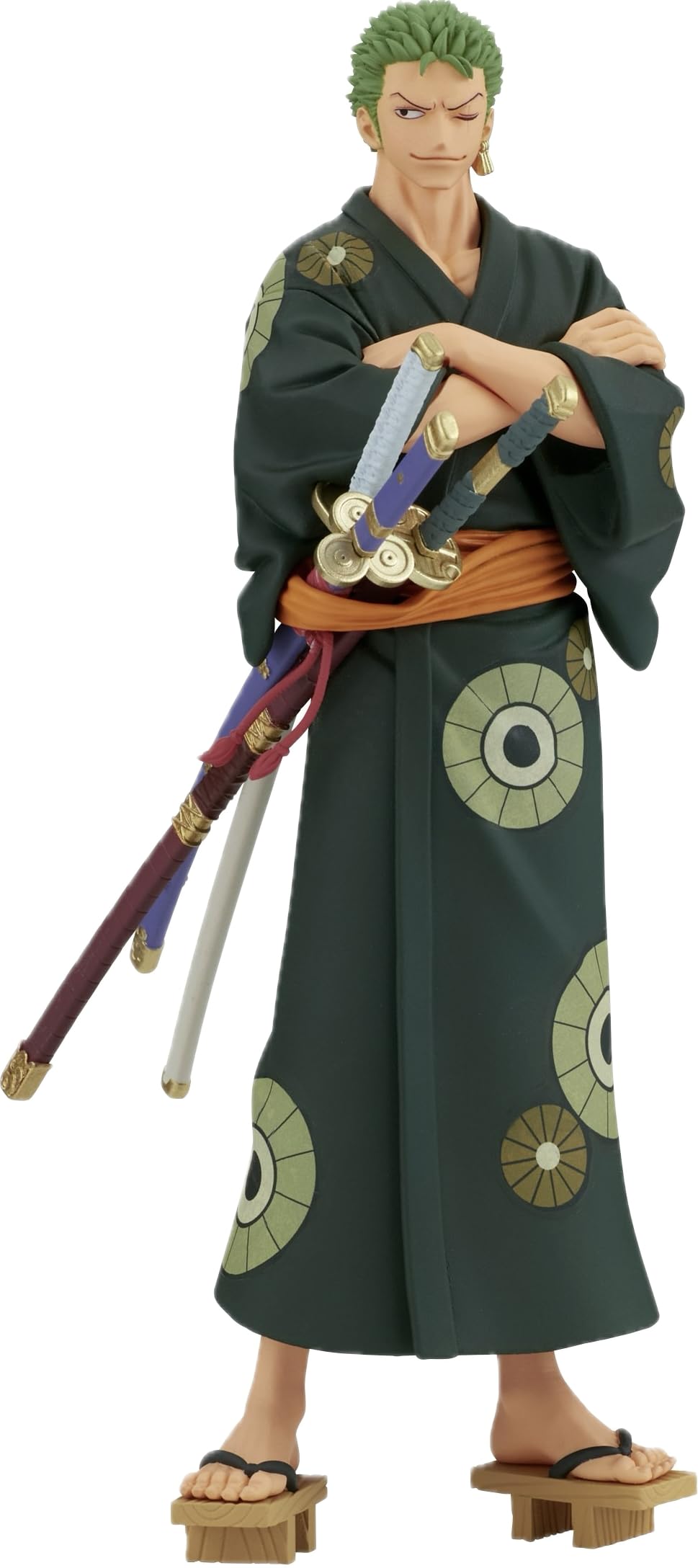 Thunder Tech One DXF The Grandline Series Wanokuni Piece - Roronoa Zoro - Yukata Ver. Figure