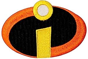 Incredible Cartoon Movie Embroidered 3.75 Inches Wide Iron on Patch