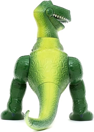 Miniatura 4 de Disney Store Figura de acción interactiva oficial de Rex de Toy Story, cuenta con sonidos y frases de las películas, interactúa con otras figuras