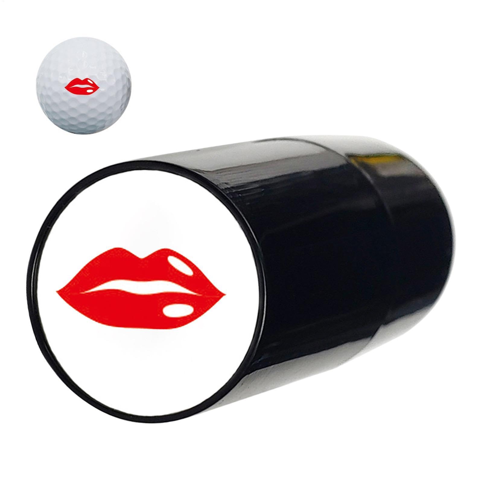Personalisierter Golfballstempel – Golfball-Marker | Wasserdichtes Golfball-Stempelwerkzeug | Langlebiges und wiederverwendbares Golfball-Pad aus ABS | Ballmarkierungsstempel