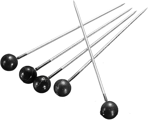 Miniatura 2 de 800 alfileres de costura, alfileres redondos de 1.5 pulgadas, alfileres perlados, alfileres de perlas, alfileres de modista, alfileres de acolchado