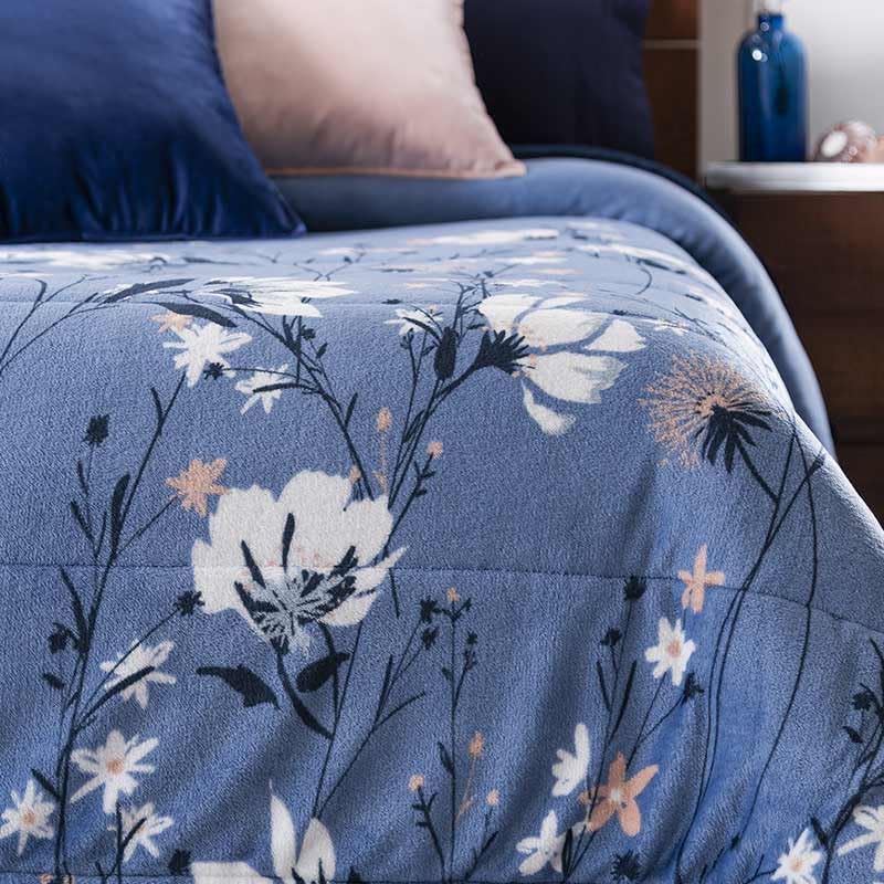 Miniatura 6 de Vianney Manta de invierno ártico tamaño king textura de piel