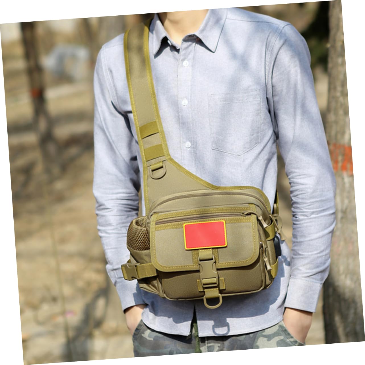 Borsa Tattica Portatile Resistente All Usura Borsa Tracolla Multifunzione Da Campeggio Adatta Per Riporre Oggetti Essenziali Per Outdoor Cerniera Liscia e Resistente Design Regolab