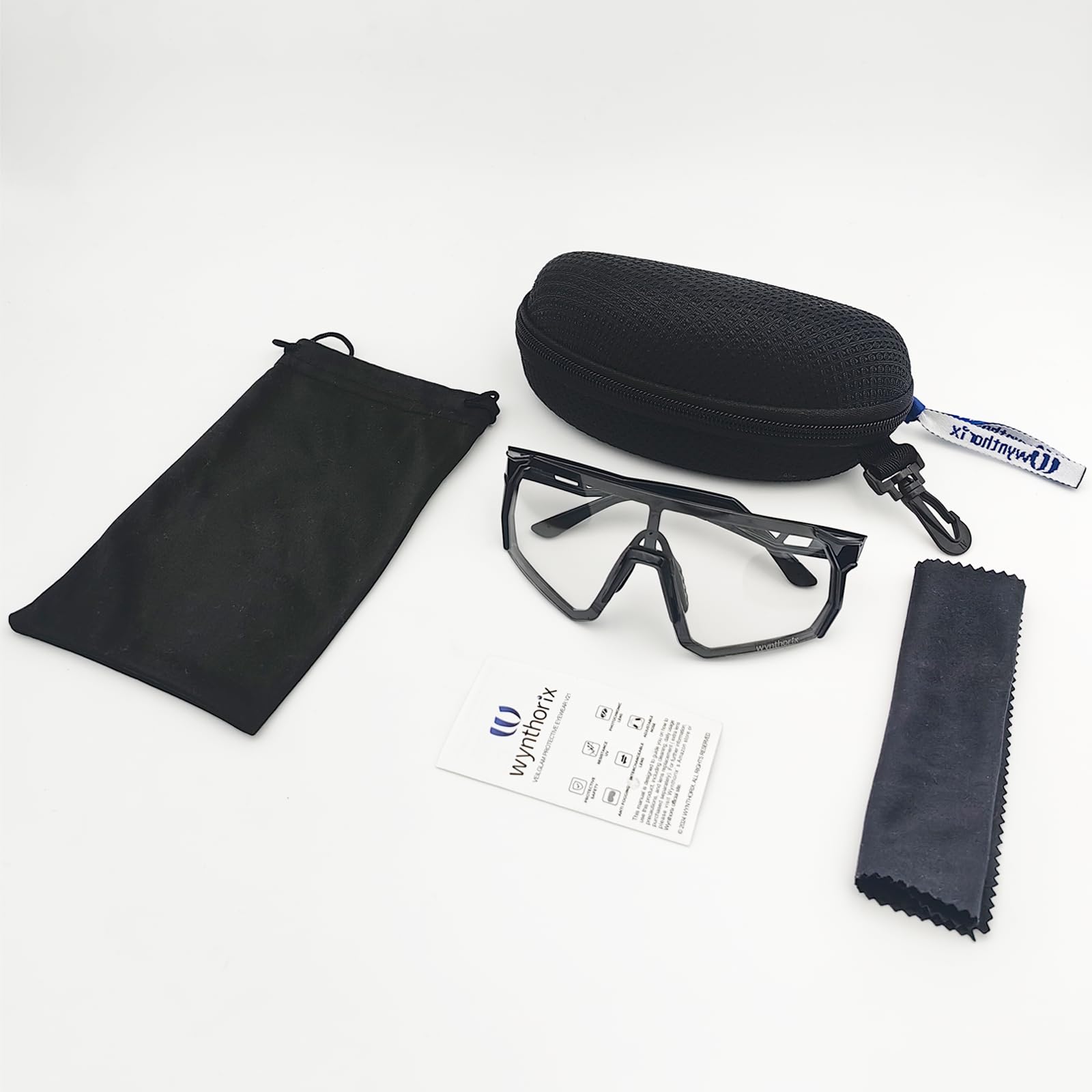 VeilGlam Pickleball-Brille für Männer und Frauen, ANSI Z87.1 Sicherheitsschutzbrille, Antibeschlag, Kratzer, Tennis, Squash, Schlägerball