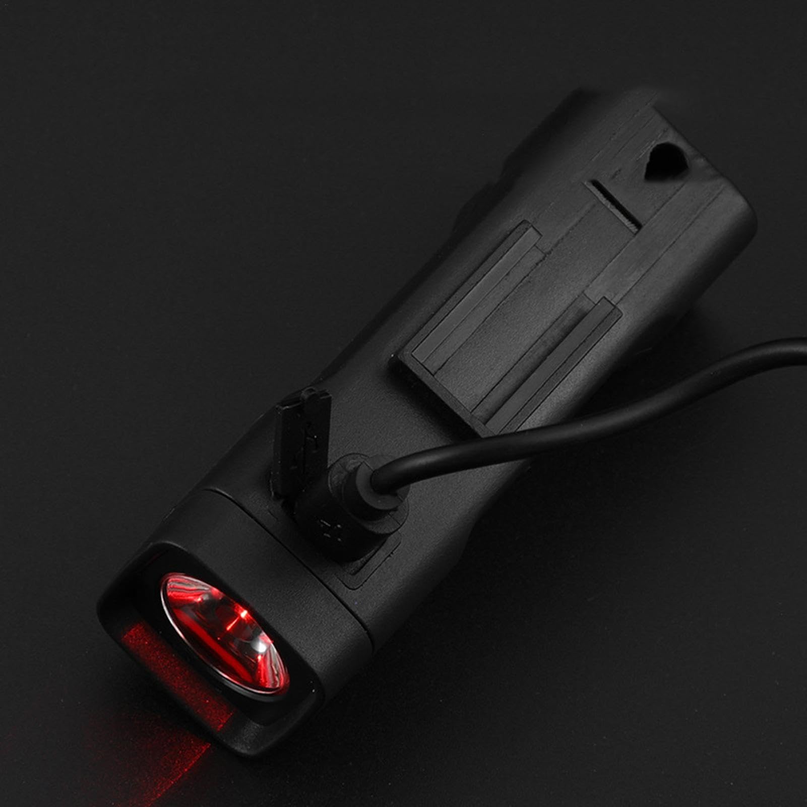Lampada LED Bici Ricaricabile 900 Lumen – USB Type-C, Antiacqua, Manubrio Anteriore – Nero - Foto 2