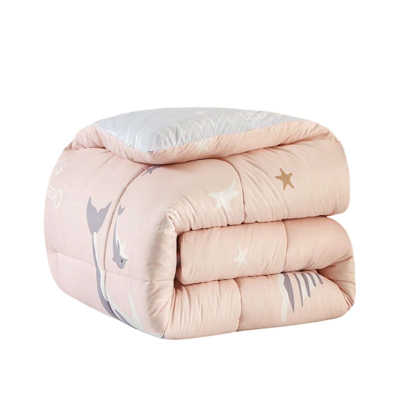 LLiuvcc Quilt Winter Thick Models Double Quilt ，Warm Thickened Breathable Cotton Fluffy Supers Soft，Suitable for Cold Weather(Color10,150x200CM(2.5KG))