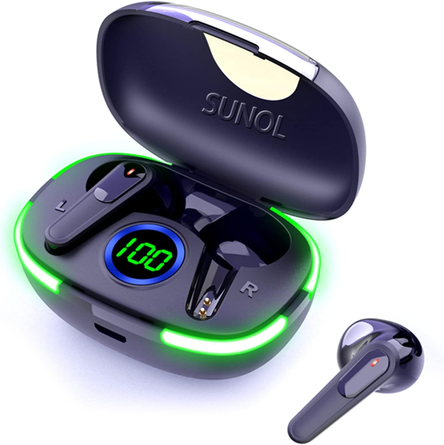 SUNOL PRO80 Wireless Earbuds Bluetooth Headphones with