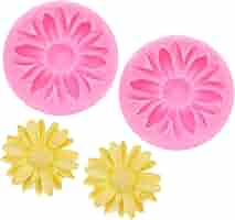 Sunflower Girl Silicone Mold For Clay & Resin – Polymer Clay Mold, Epoxy Resin Casting, DIY Crafts | 3.14x3.07 Inches, Gray, Food-Grade Silicone