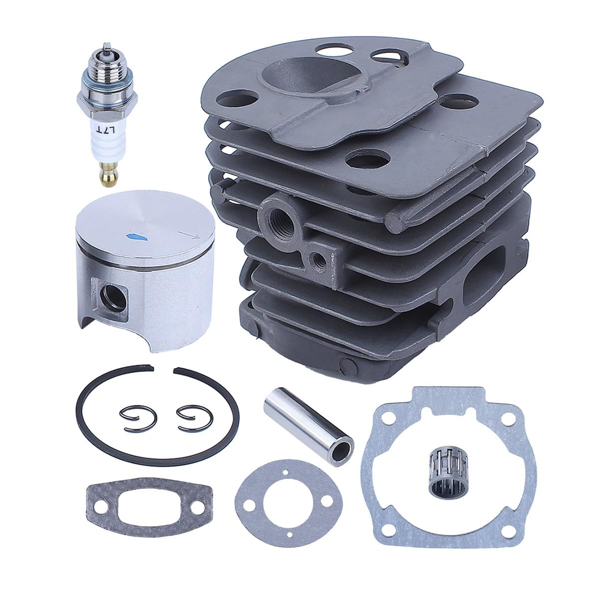 Kit cylindre-piston 46 mm compatible tronçonneuse 51 roulement rechange thermique