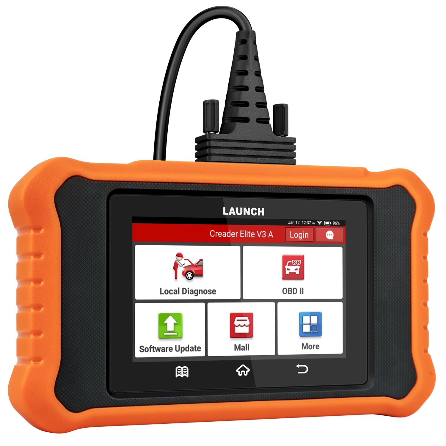 LAUNCH X431 Elite 3.0 OBD2 Diagnosegerät für VW/für Audi/für Skoda/für Seat/für Bentley/für Bugatti/für Lamborghini,Alle Systems,50+ Reset,ECU-Codierung,bidirektionaler Steuerung,lebenslangem Update
