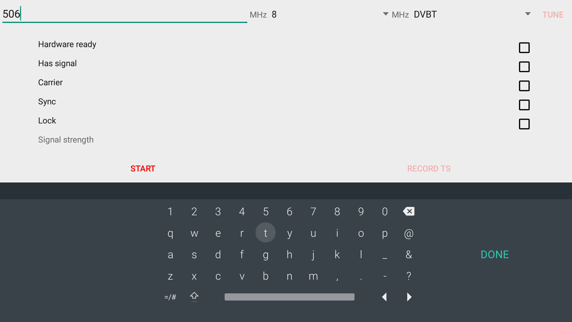 DVB-T Driver - App on Amazon Appstore