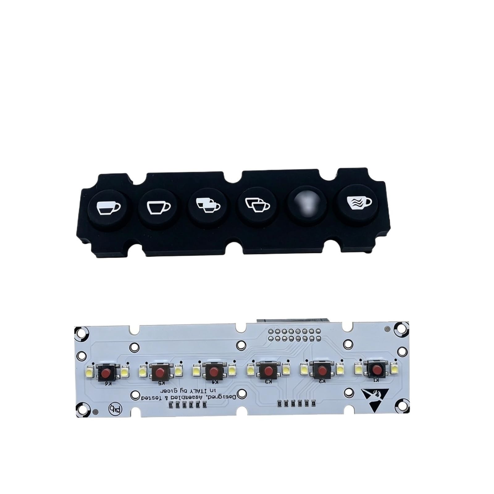 Piastra Tasti for Macchina Da Caffè, Compatibile Con Bezzera, Compatibile Con ELLISSE, Accessori Di Ricambio for Macchine Da Caffè