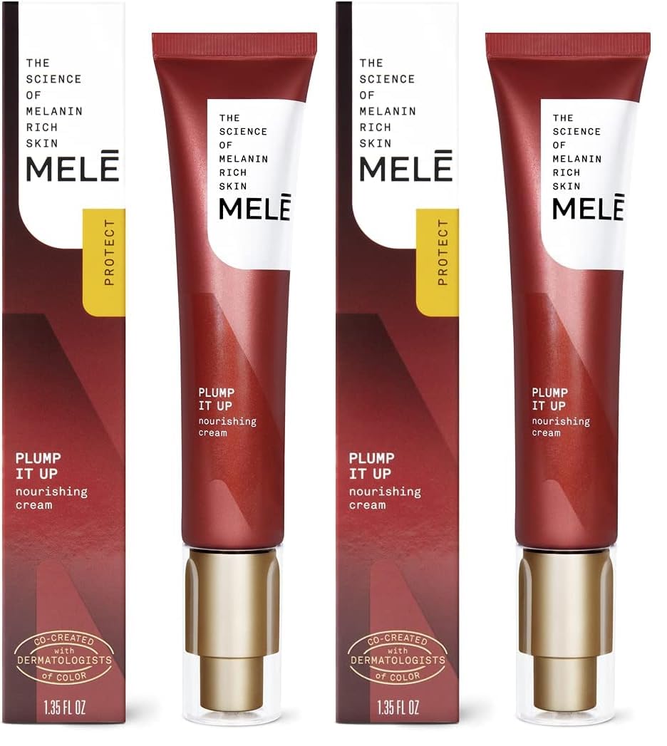 Nourishing Cream For Dry Skin in Need of Extra Hydration Plump It Up With Niacinamide, Vitamin B, and Lightweight Skin Conditioning Agents 1.35 oz (Pack of 2)